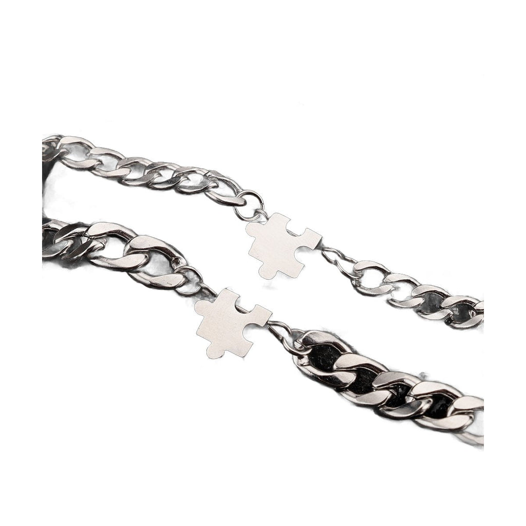 Titanium Steel Bracelet Set