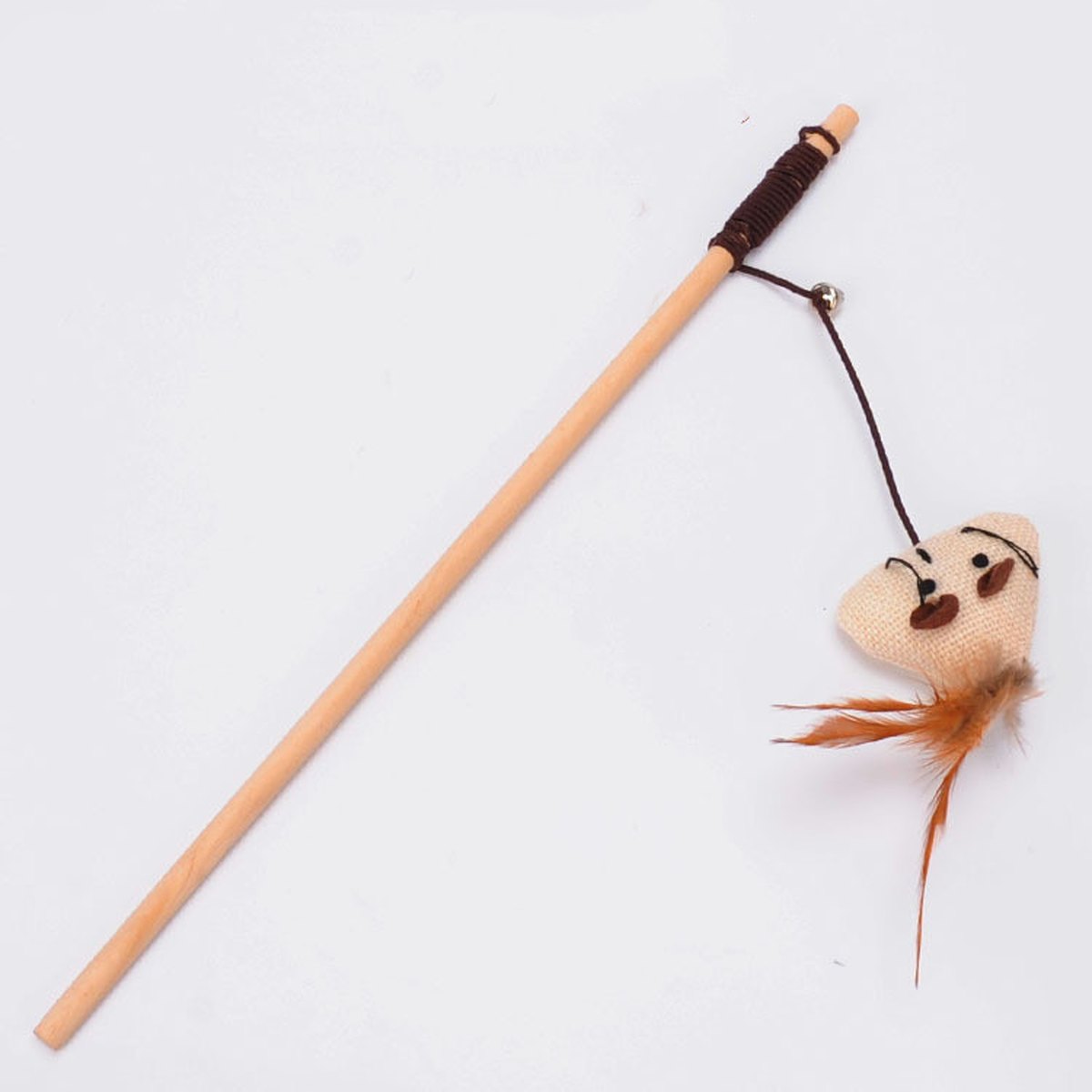 Toy Mouse Funny Cat Interactive Wood