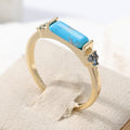 Turquoise Gold Ring