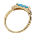 Turquoise Gold Ring