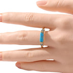 Turquoise Gold Ring