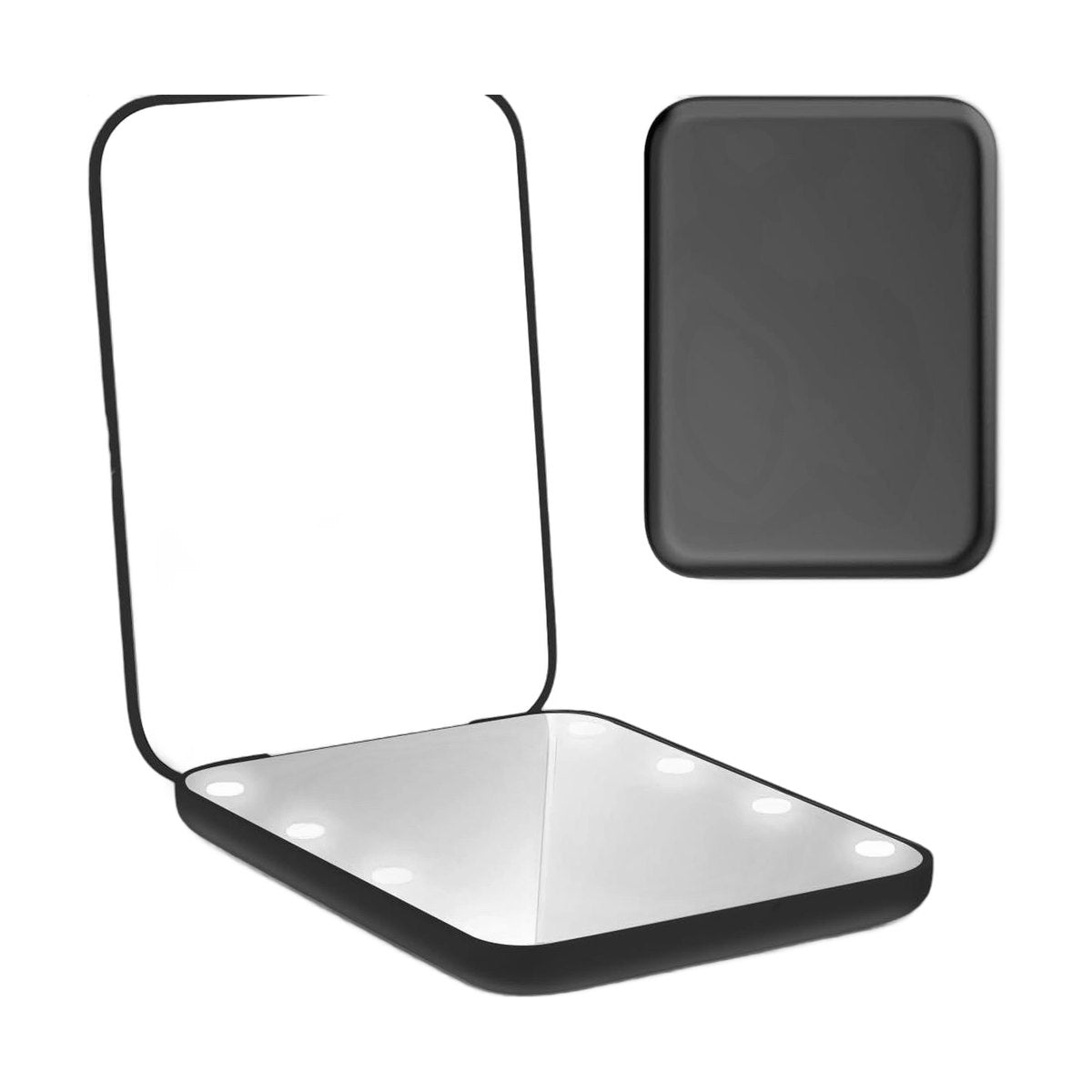 Ultra-thin LED Handheld Makeup Mirror