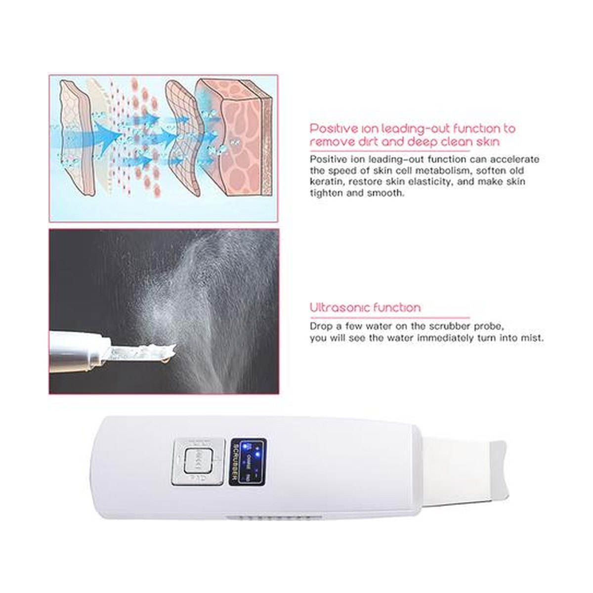 Ultrasonic Skin Scrubber