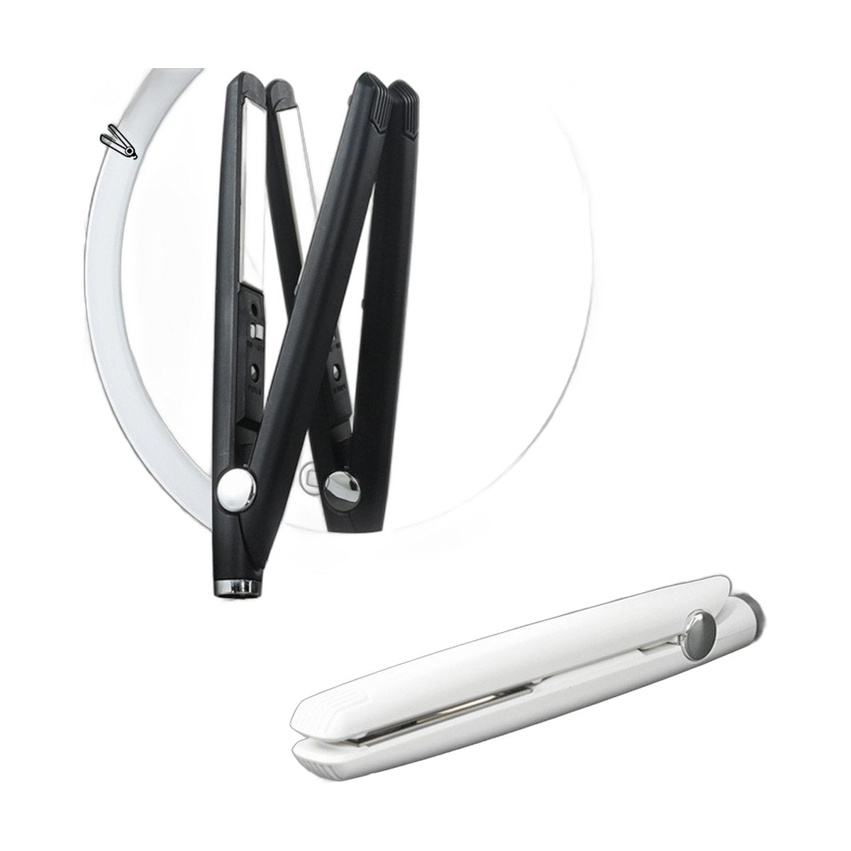 USB Mini Curler & Straightener