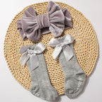 Velvet Headband and Socks Set