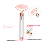 Vibrating Rose Quartz Roller