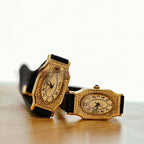 Vintage Luxury Carved Watch