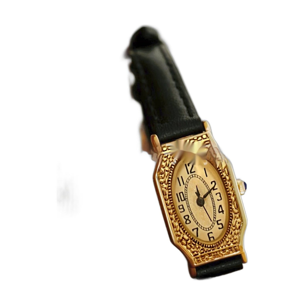 Vintage Luxury Carved Watch