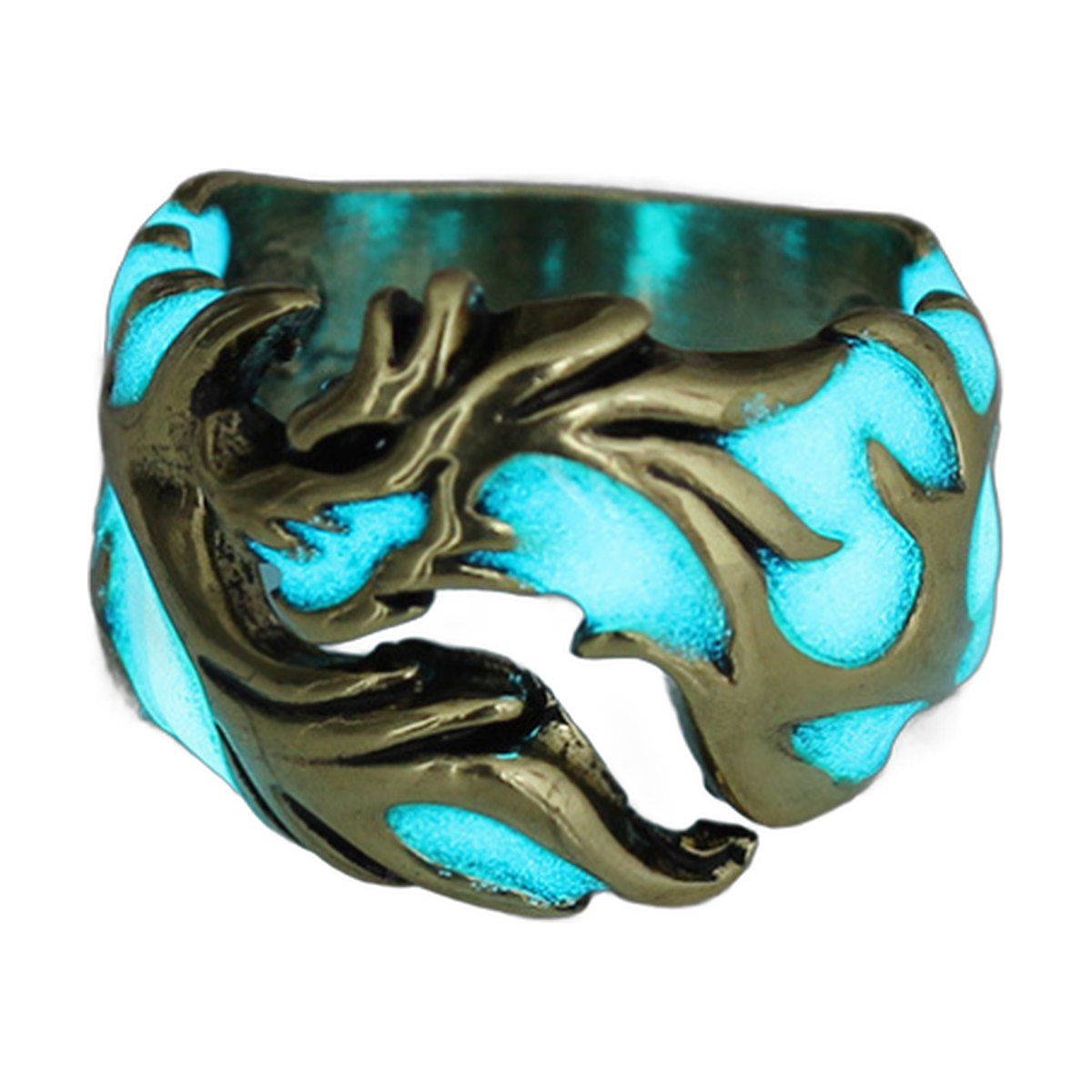 Vintage Rings Dragons Adjustable Night Lights