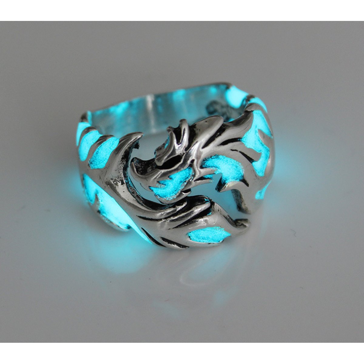 Vintage Rings Dragons Adjustable Night Lights