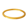 Vivace Minimalist Gold Bangle