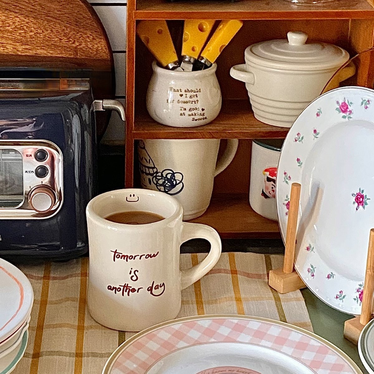 Waist Tight Mug Coffee Retro