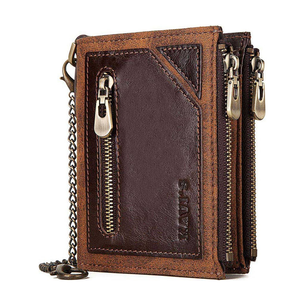 Wallet Anti-theft Swiping Rfid Leather Multifunctional