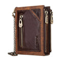 Wallet Anti-theft Swiping Rfid Leather Multifunctional