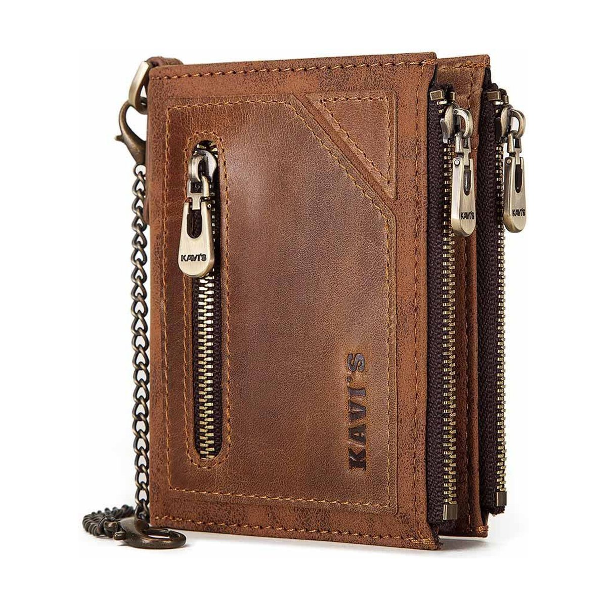 Wallet Anti-theft Swiping Rfid Leather Multifunctional