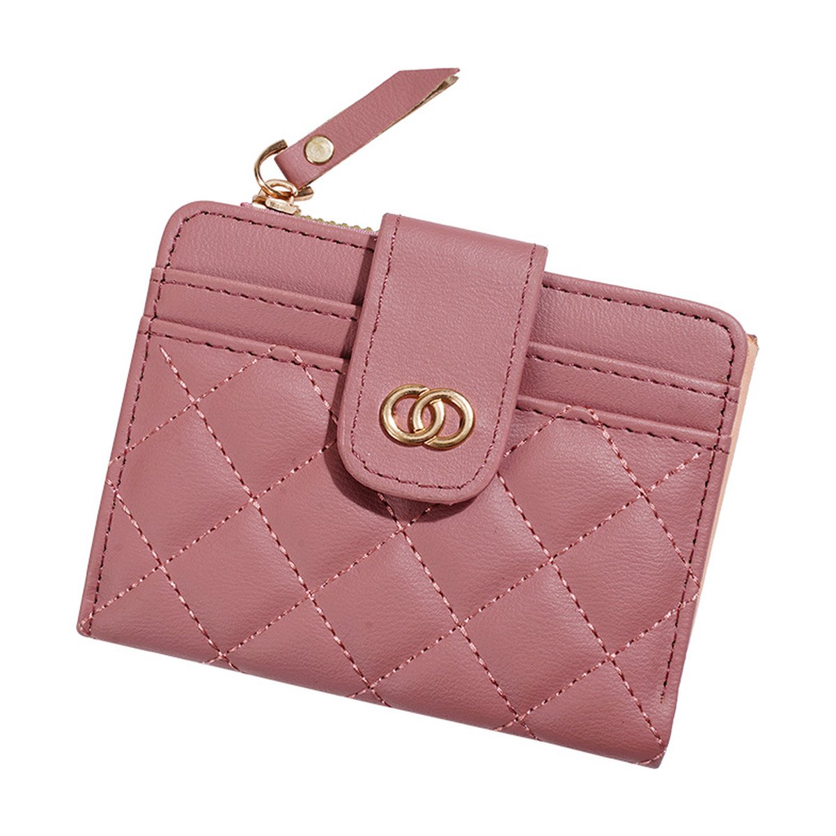 Wallet Classic Embroidery Thread Multi-card-slot Coin Purse