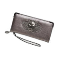 Wallet Clutch Coin Purse PU Leather Long