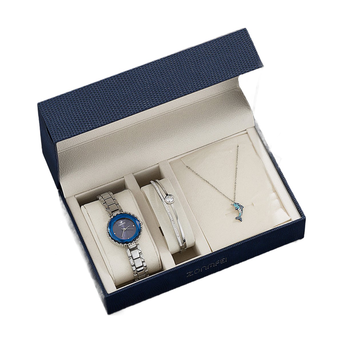 Watch Set Luxury Bracelet Necklace Gift Girlfriend