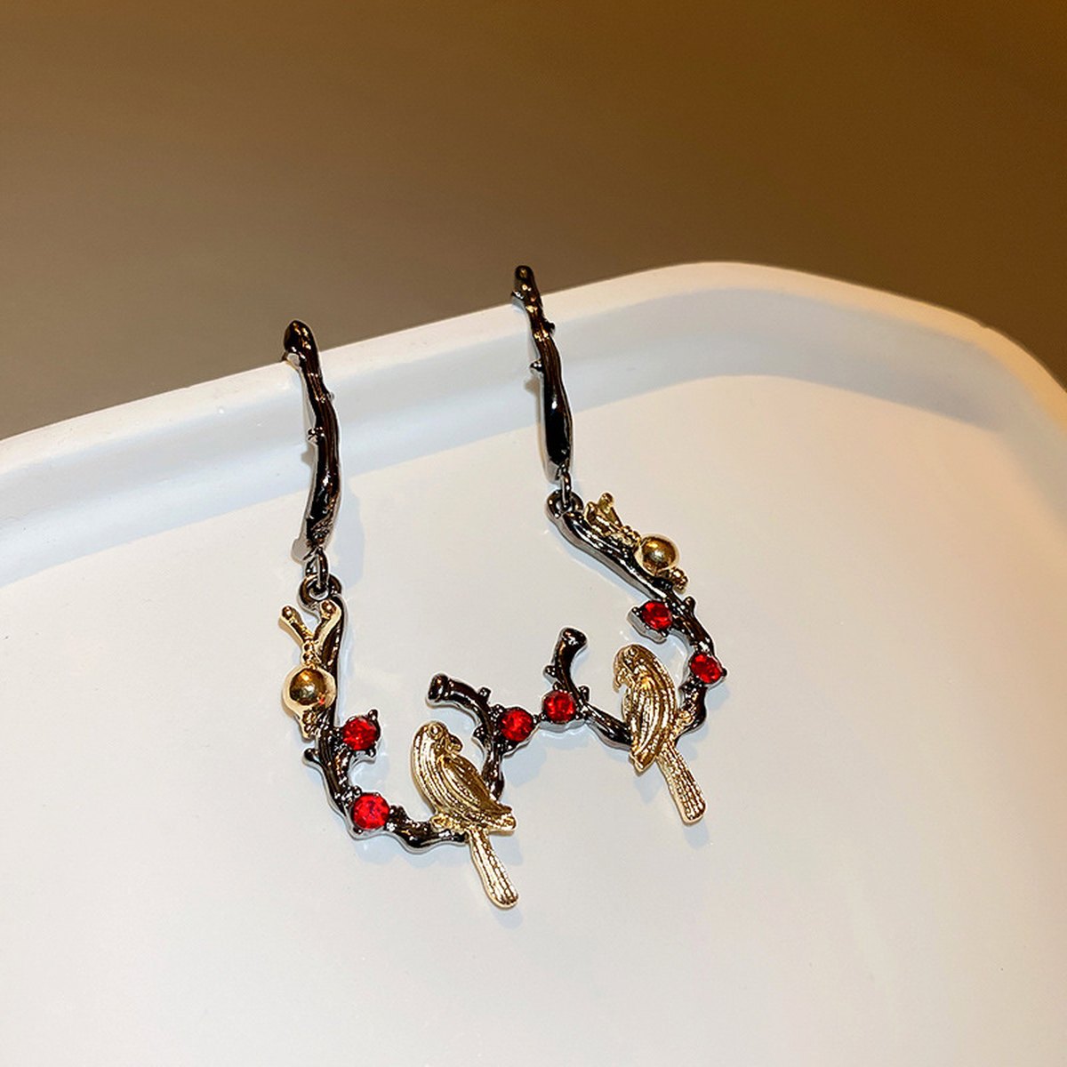 Water Drop Bow Earrings