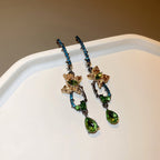 Water Drop Bow Earrings