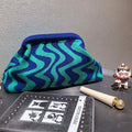 Wavy Knit Handbag