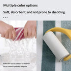 Wide Narrow Striped Towel Set Coral Fleece