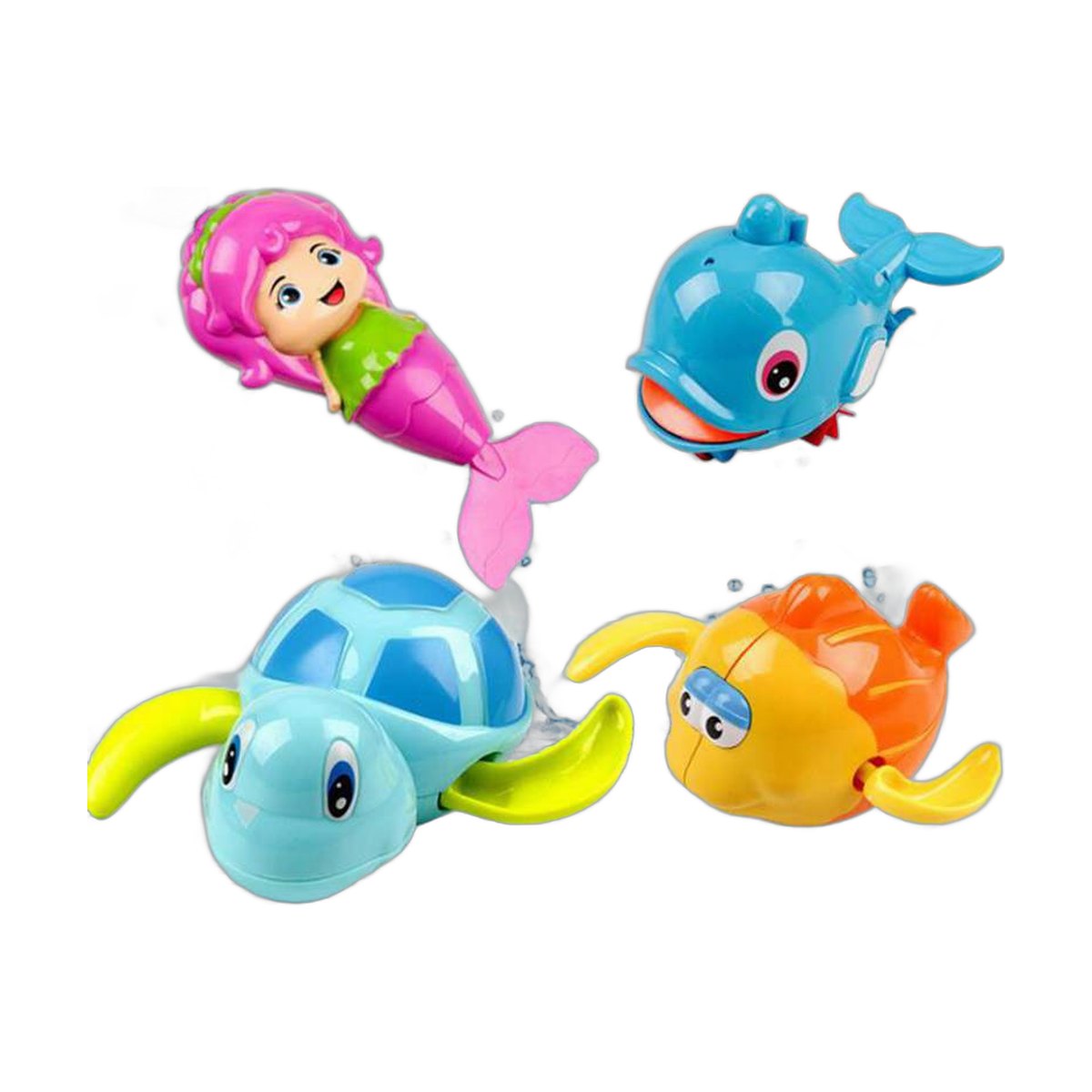 Wind-Up Swimming Bath Toys