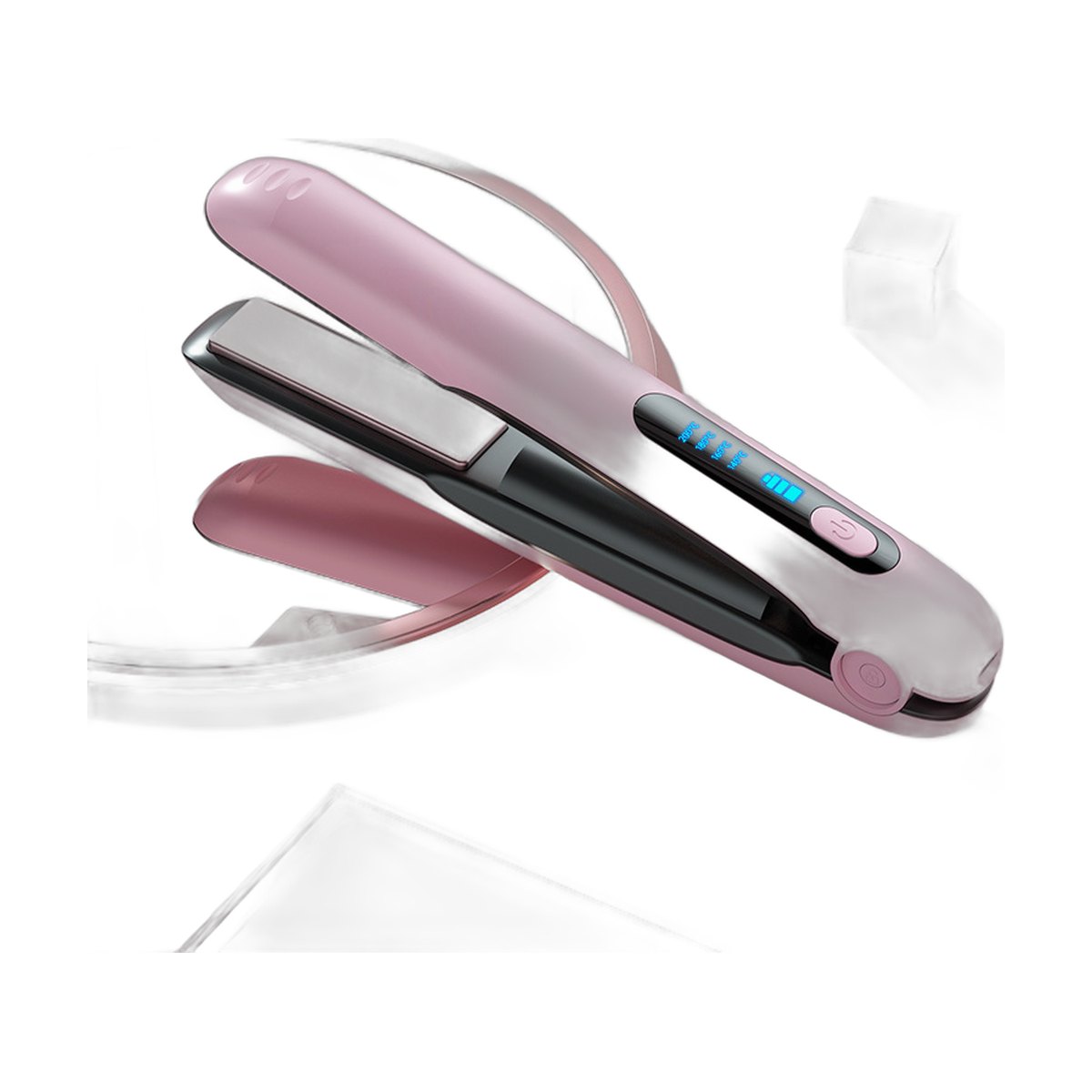 Wireless 2-in-1 Mini Hair Straightener