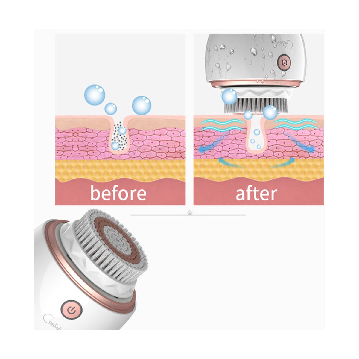 Wireless Facial Cleansing Brush