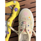 Women's Art Student Custard Canvas Shoes
