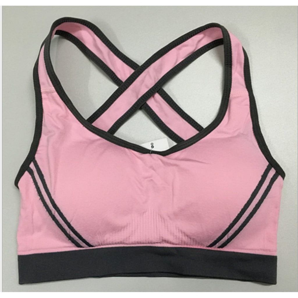 Women's Athletic Vest Padded Tank Top Gym Fitness