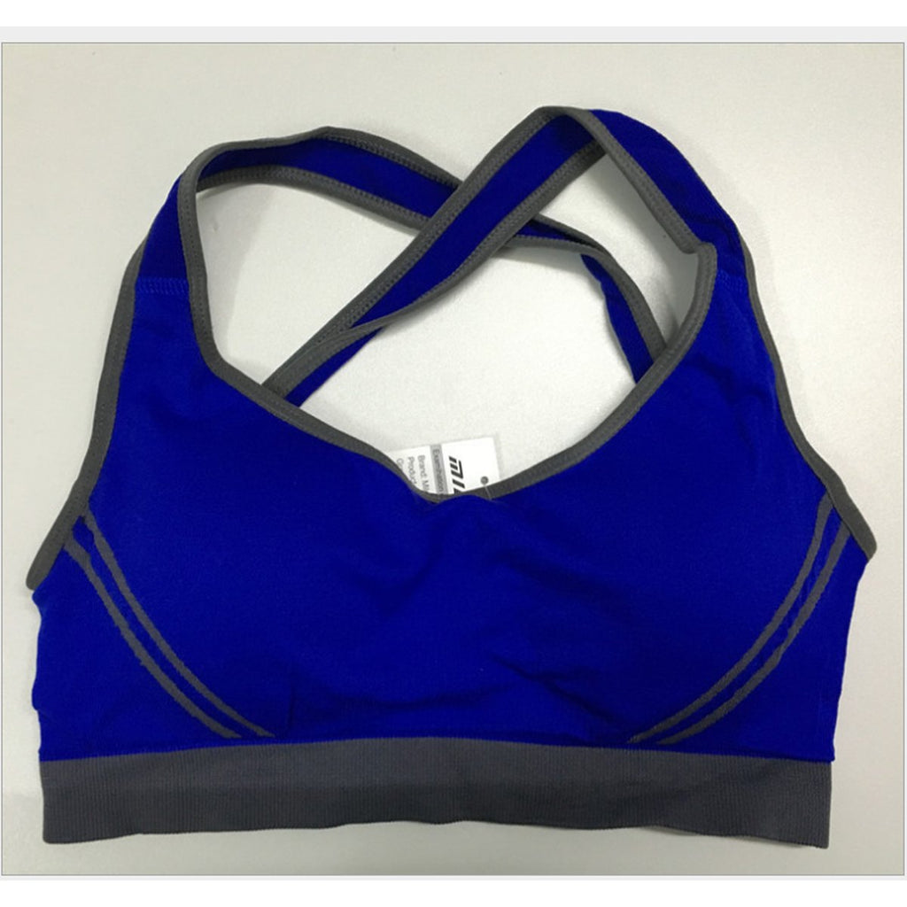 Women's Athletic Vest Padded Tank Top Gym Fitness