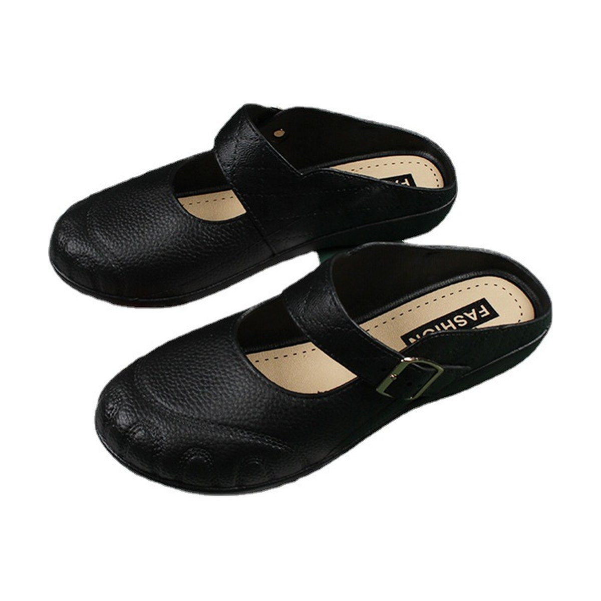 Women's Baotou Flat Semi Slippers