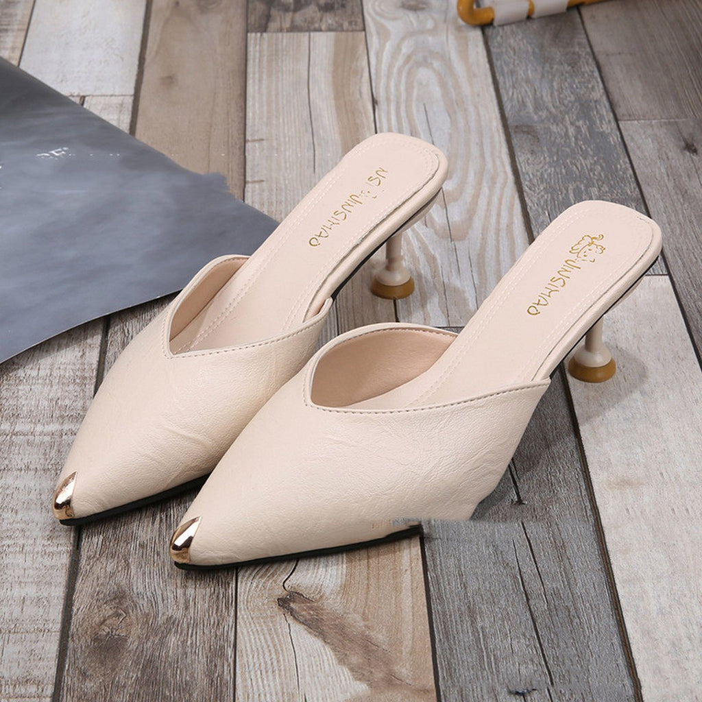 Women's Baotou Half Slippers Outer Wear
