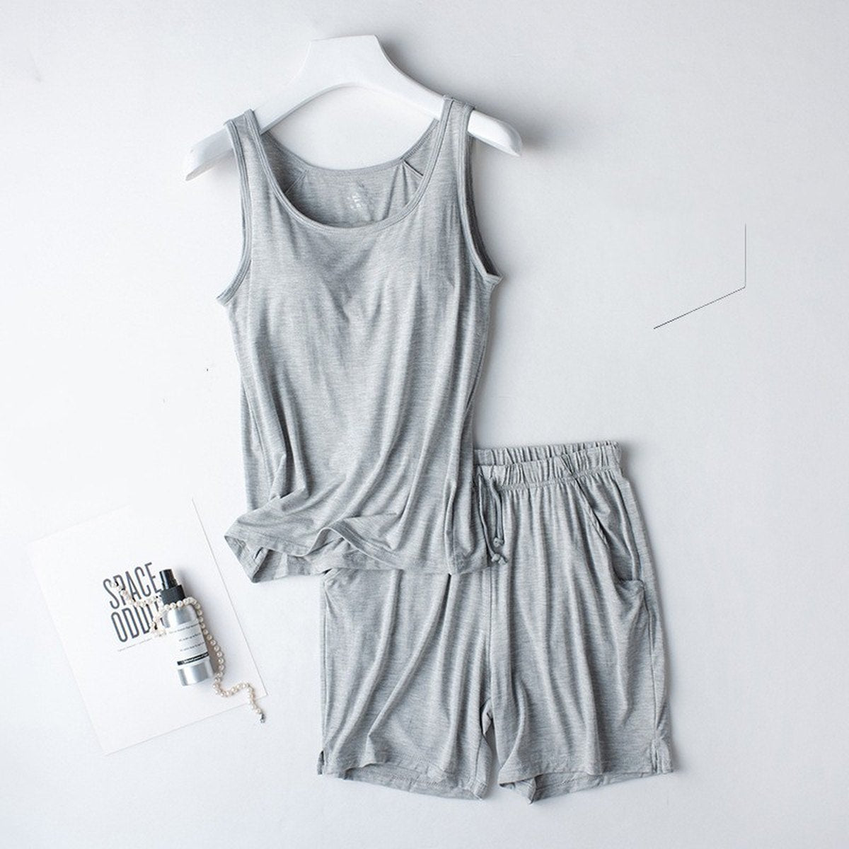 Women's Basic Yoga Two-piece Set