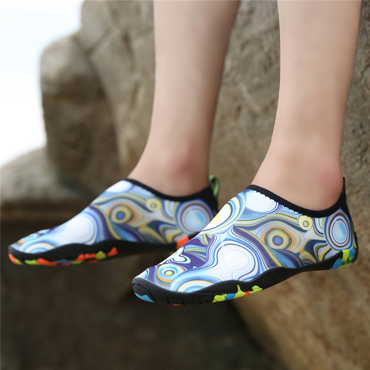 Women's Beach Wading Shoes Leaking Swimming