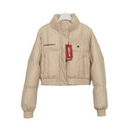 Women's Big Fur Collar Puffer Jacket Coat