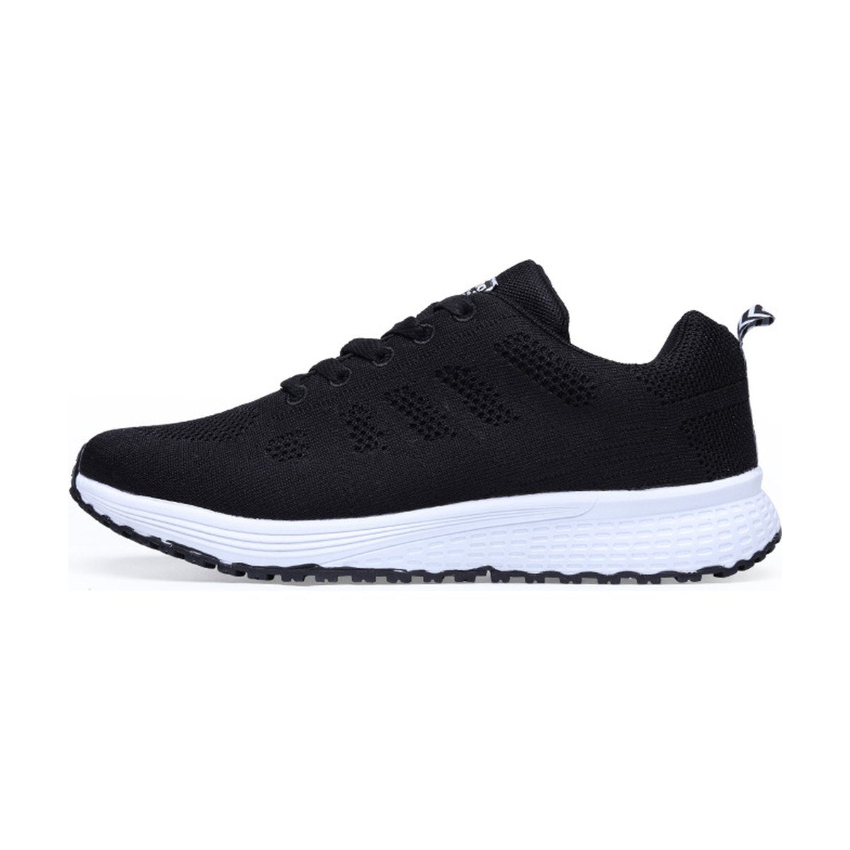 Women's Black & White Sneakers