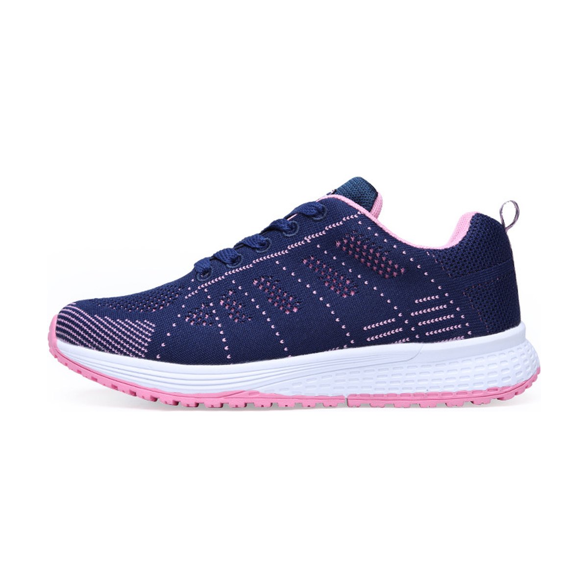 Women's Black & White Sneakers