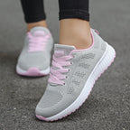 Women's Black & White Sneakers