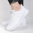 Women's Black & White Sneakers