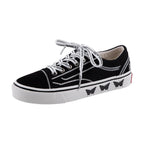 Women's Black Canvas Shoes