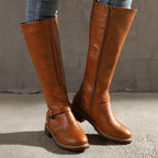 Women's Bootsthick Heel Knight Boots