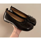 Women's Bow Decor Round Toe Ballet Flats Comfort