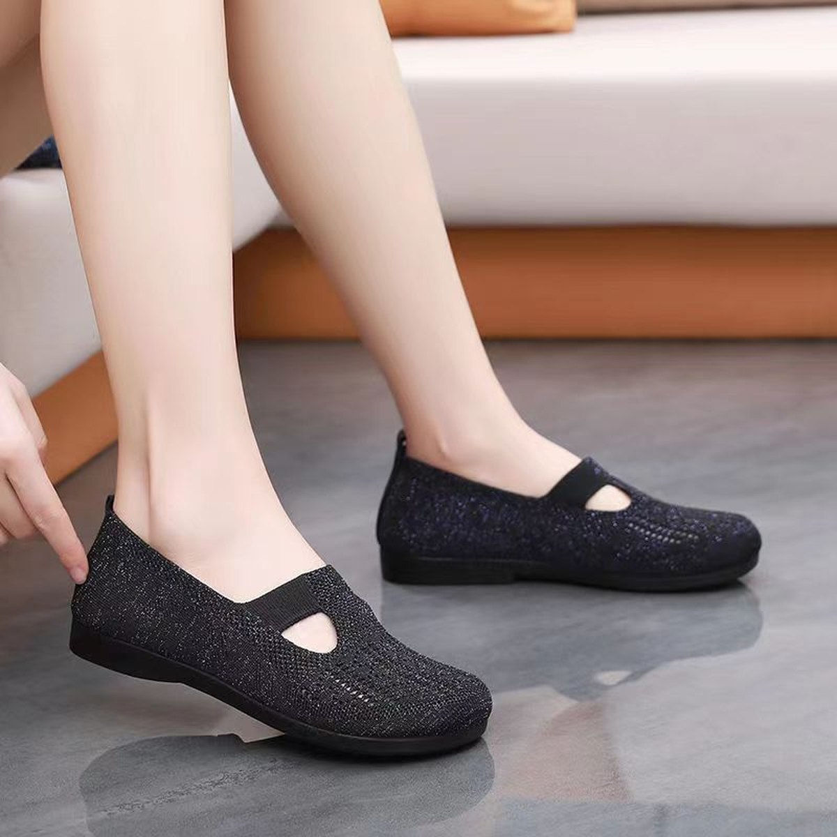 Women's Breathable Mesh Loafers