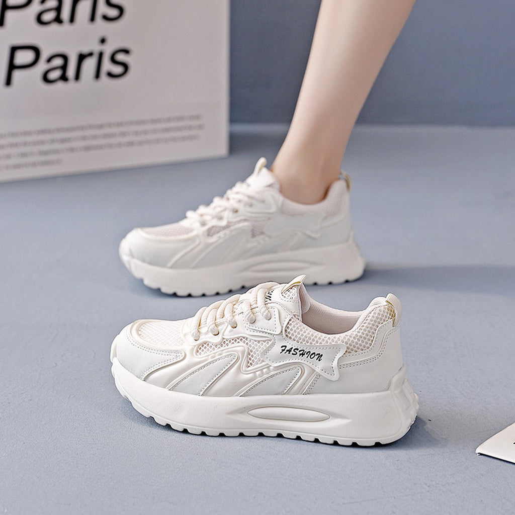 Women's Breathable Mesh Running Shoes Nonslip Sole