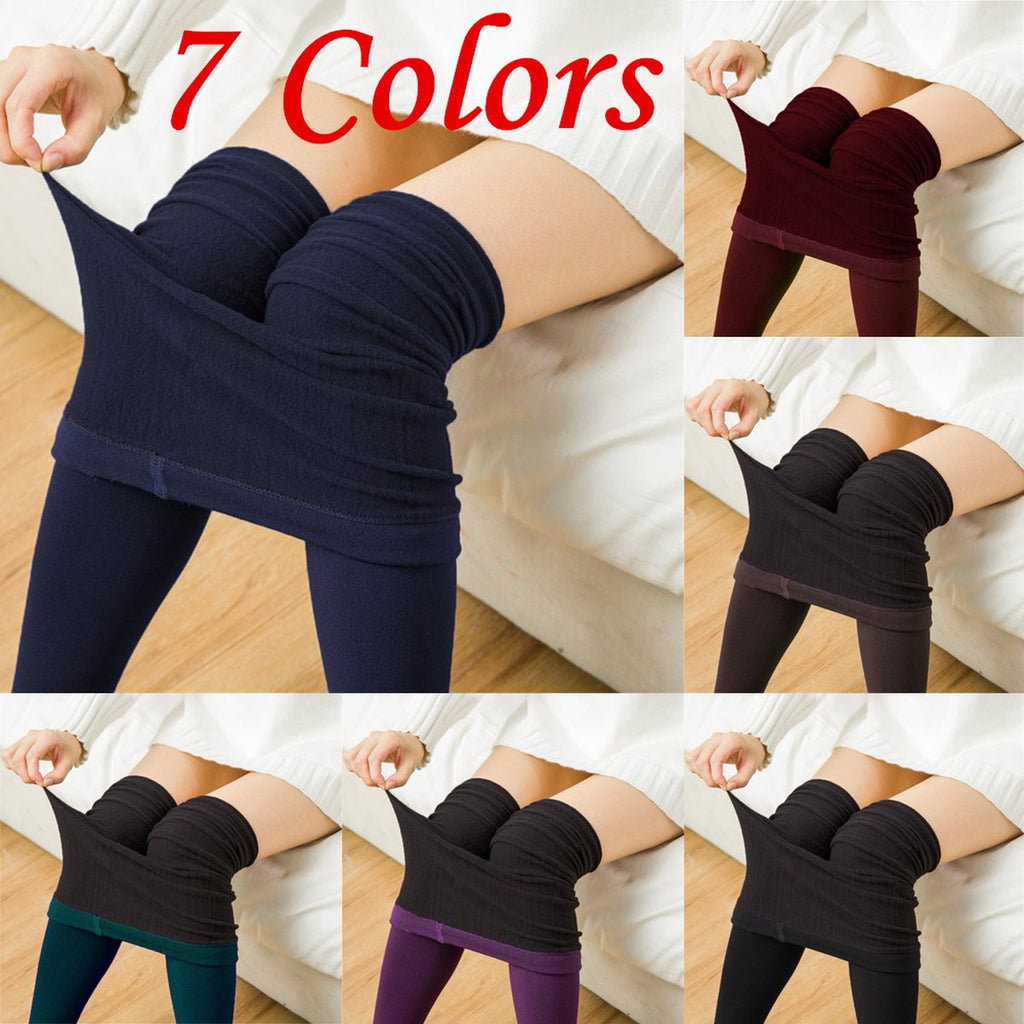 Women's Brushed Feet One-piece Trousers