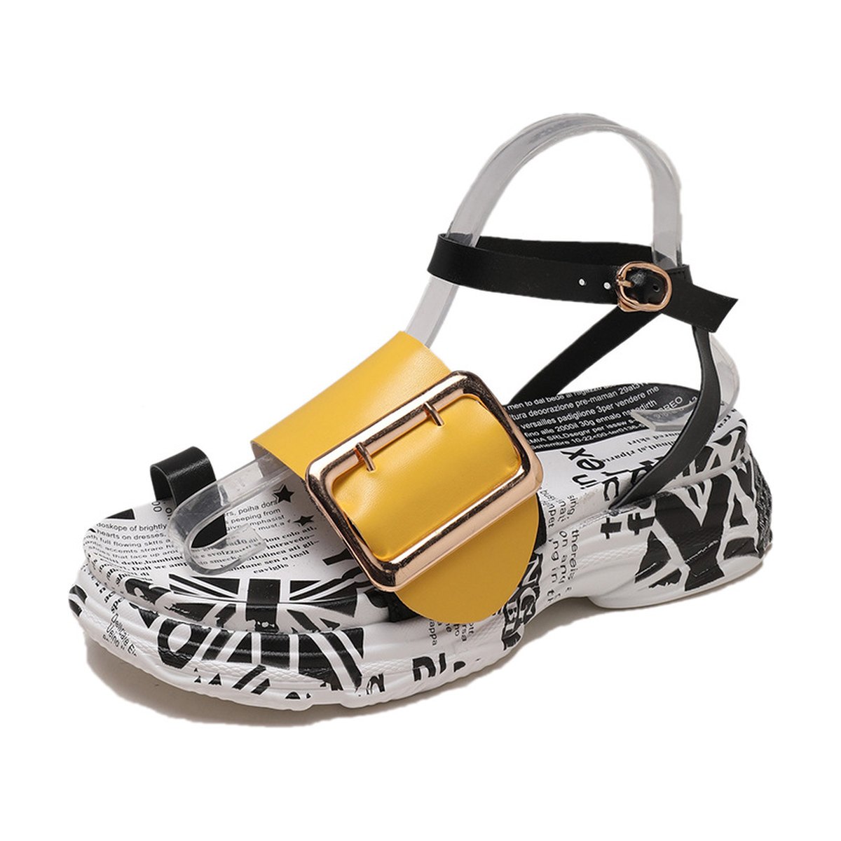 Women's Buckle Casual Sandals