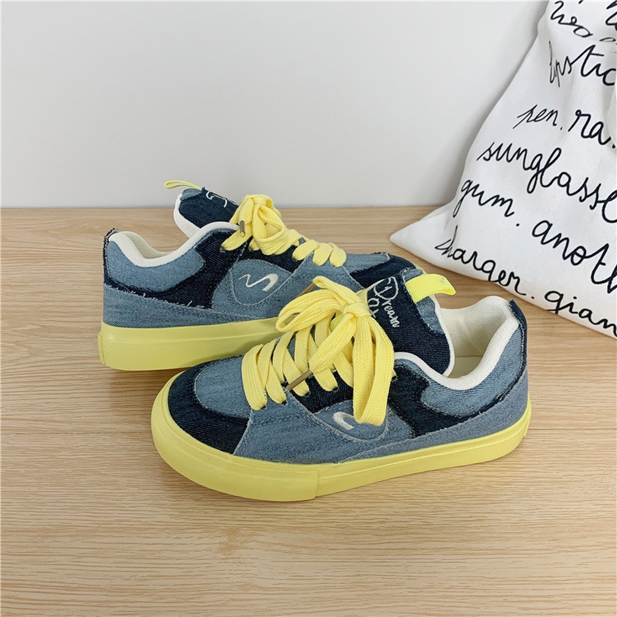 Women's Canvas Platform Sneakers
