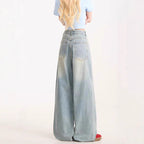 Women's Cartoon Embroidered Jeans